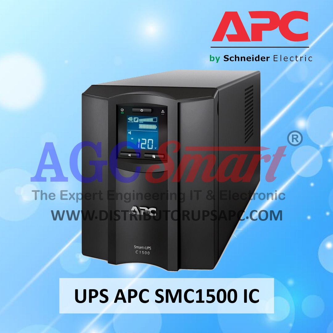 UPS APC Smart UPS 1500VA LCD – SMC1500IC | Distributor UPS APC Indonesia